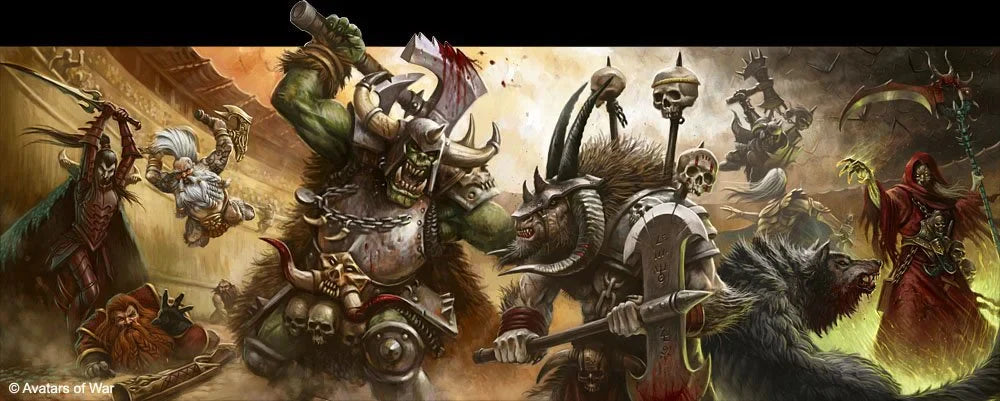 Get AVATARS OF WAR's amazing Orcs & Goblins at 25% off!