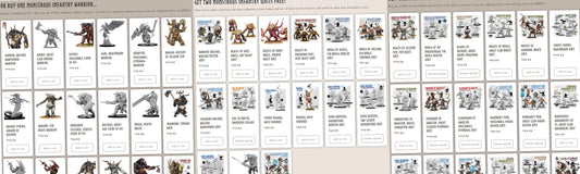 Buy One Grey Wulf Monstrous Infantry, Get Two Free!