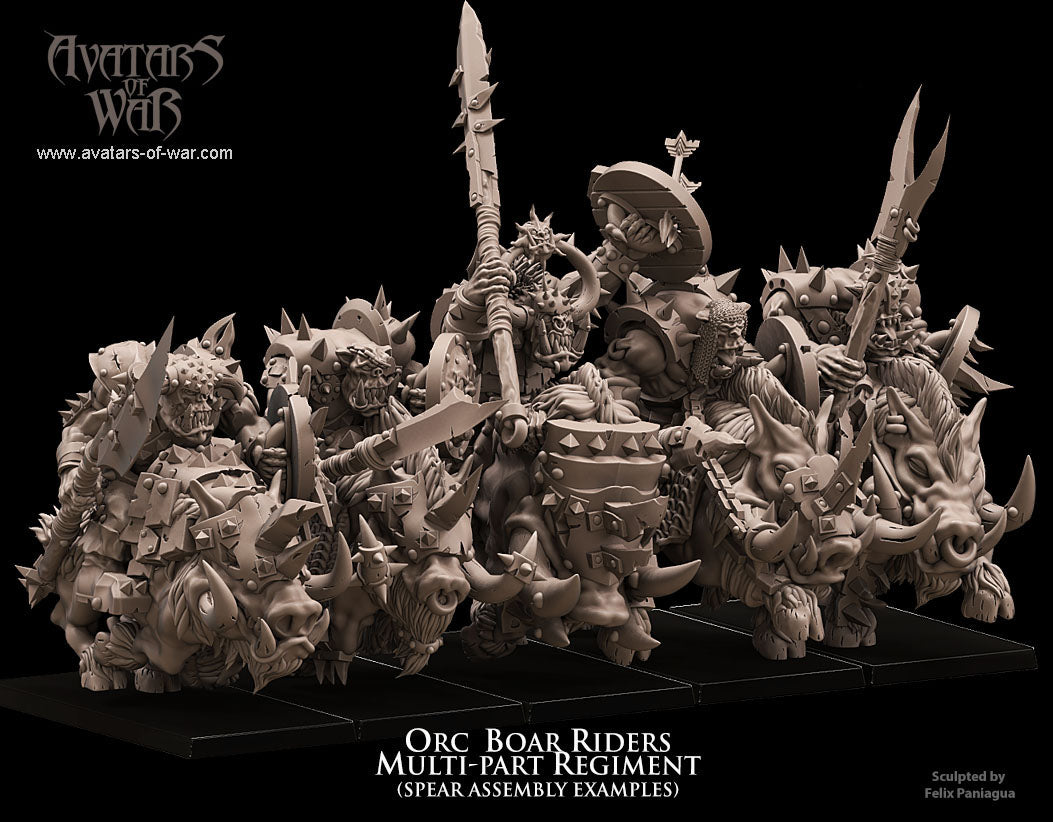Orc Boar Rider Multi-Part Regiment