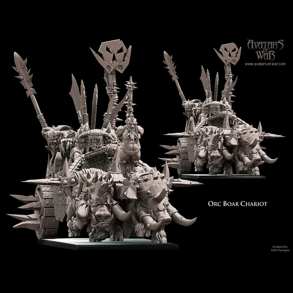 Orc Boar Chariot