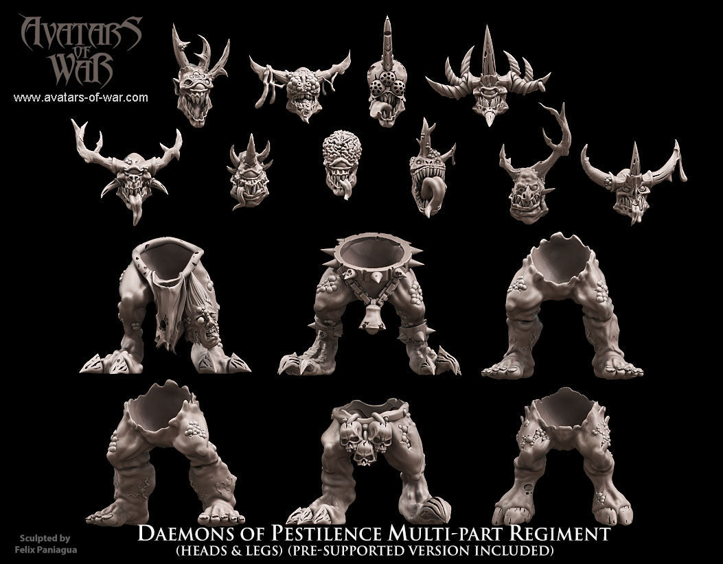 Daemons of Pestilence Multi-Part Regiment