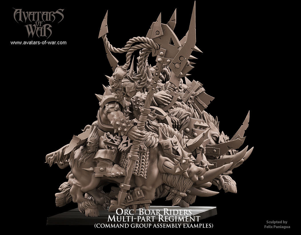 Orc Boar Rider Multi-Part Regiment