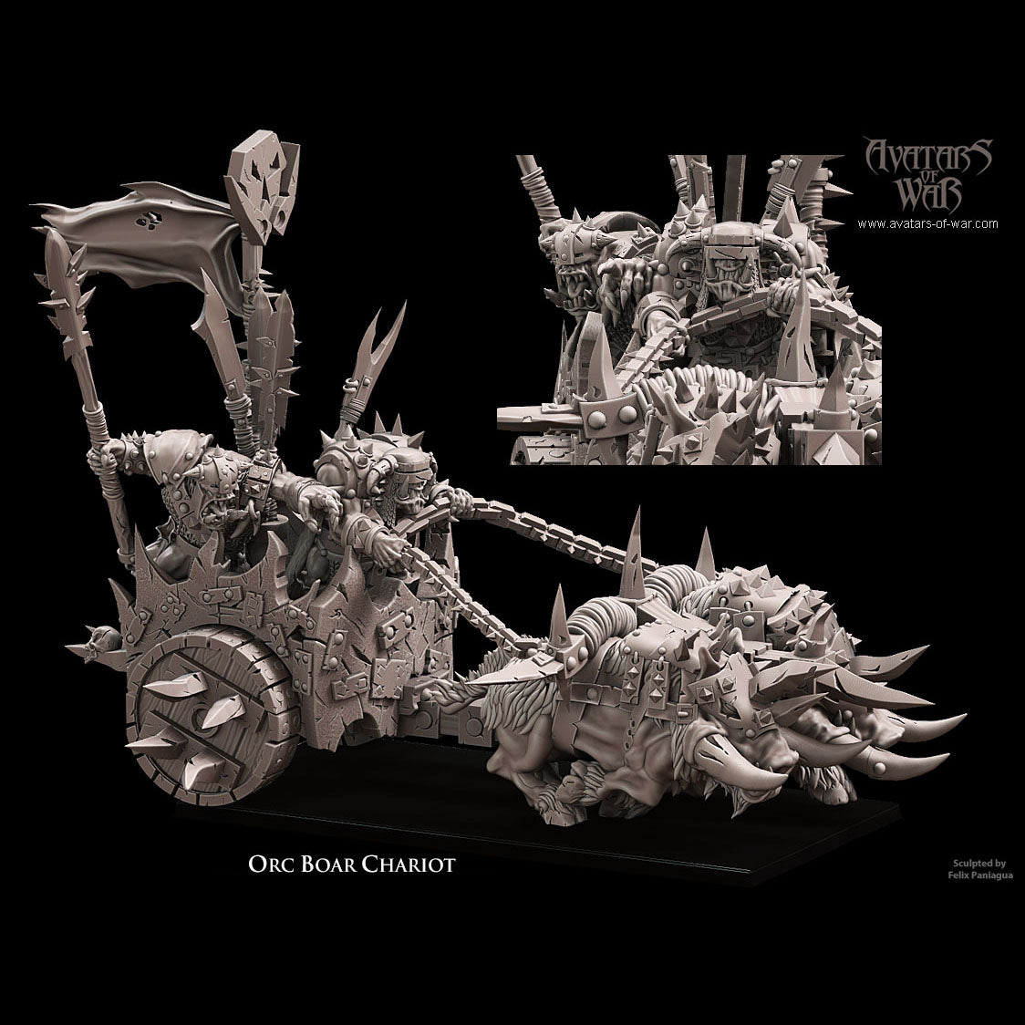 Orc Boar Chariot