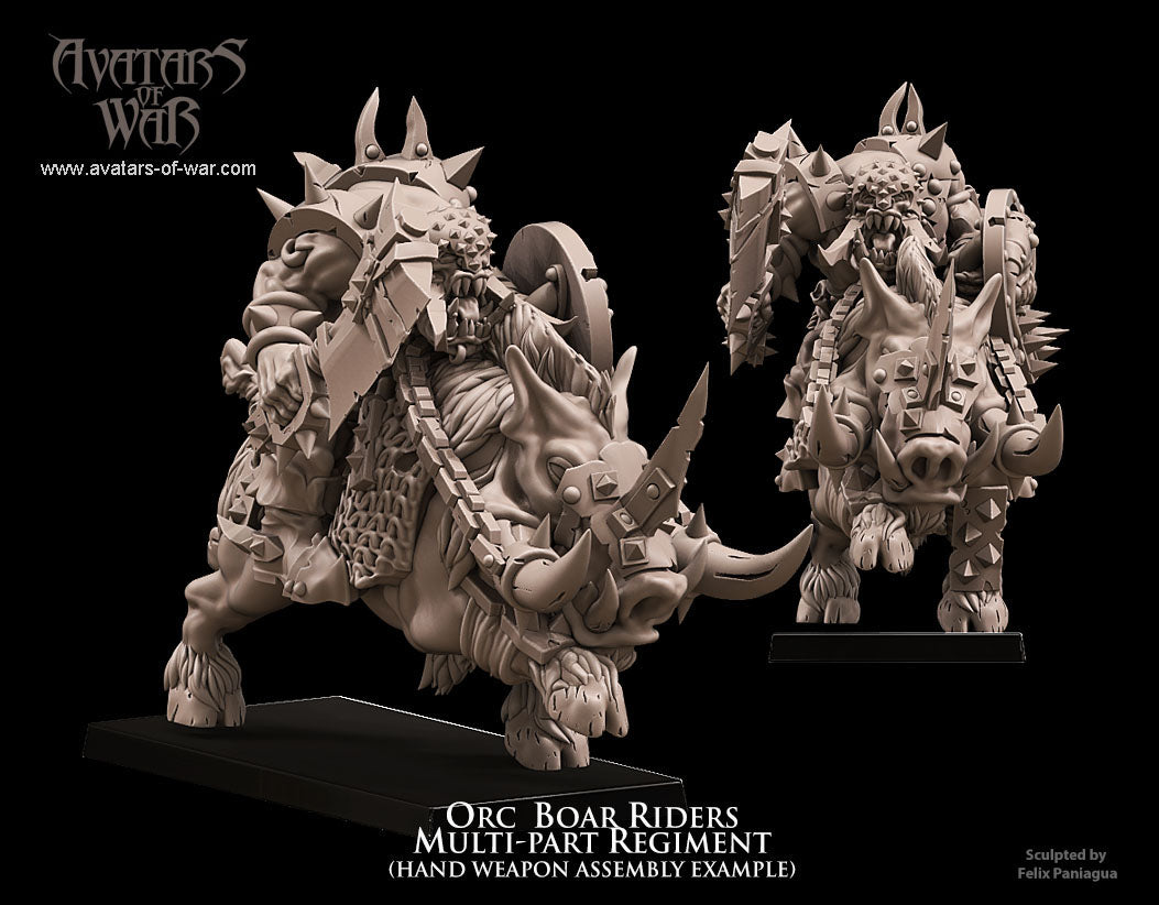 Orc Boar Rider Multi-Part Regiment