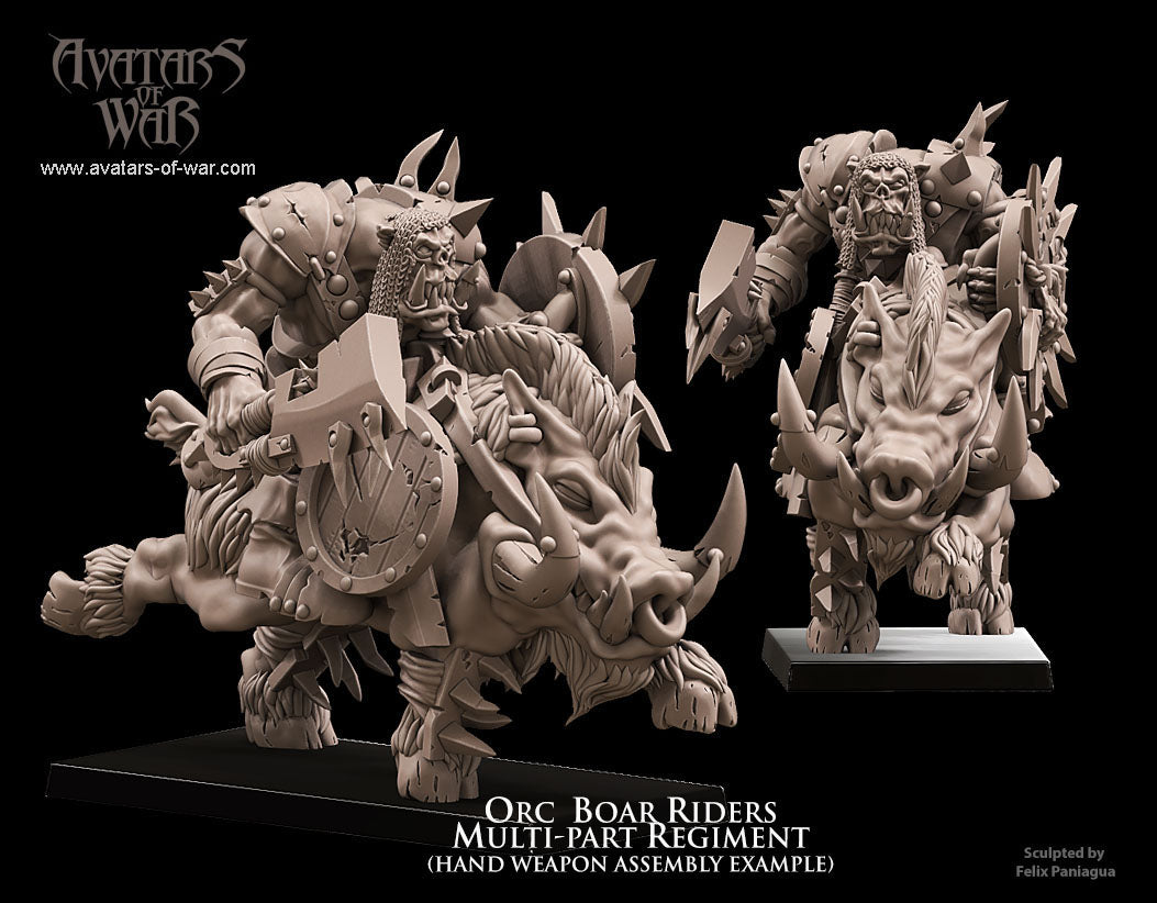 Orc Boar Rider Multi-Part Regiment