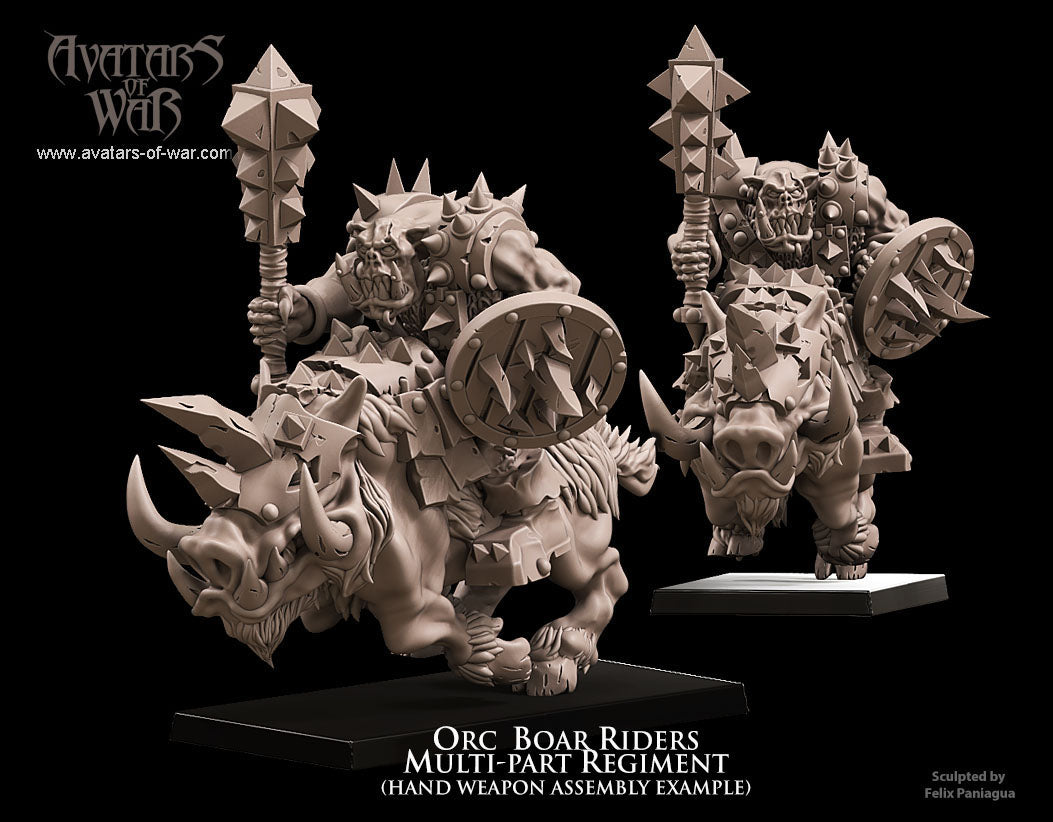 Orc Boar Rider Multi-Part Regiment
