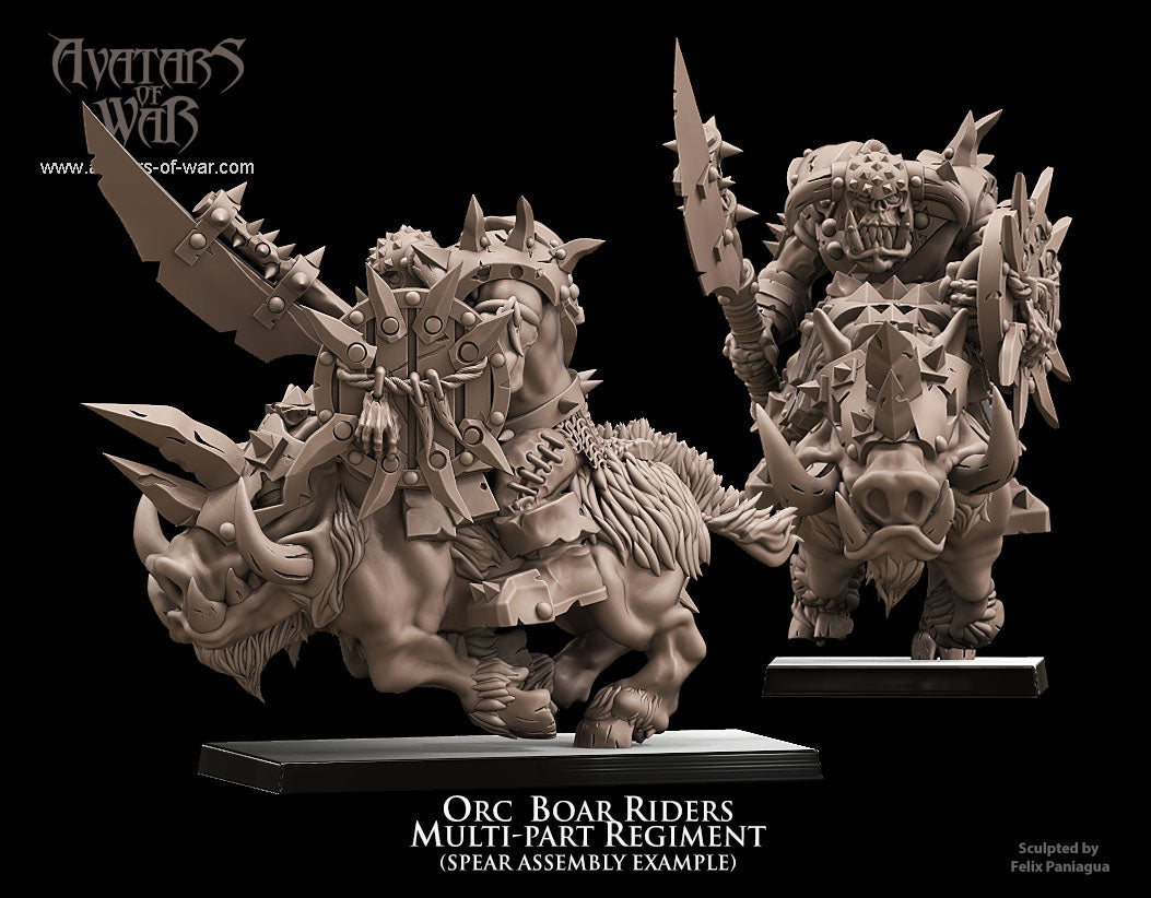 Orc Boar Rider Multi-Part Regiment