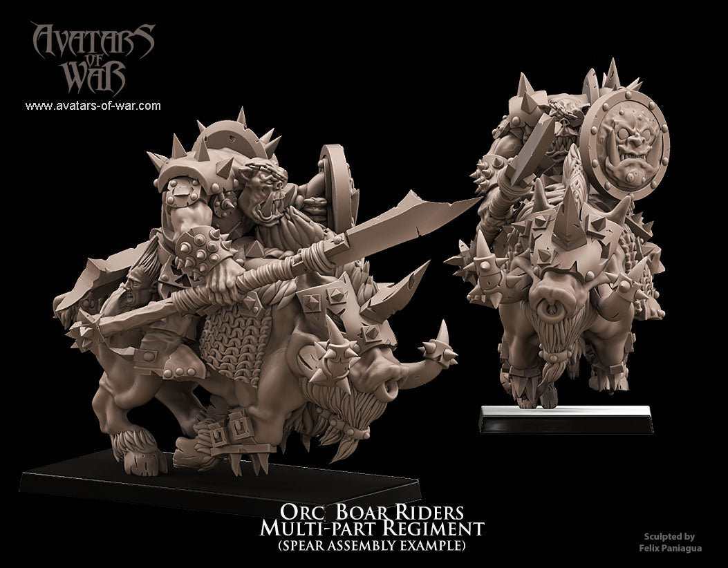 Orc Boar Rider Multi-Part Regiment