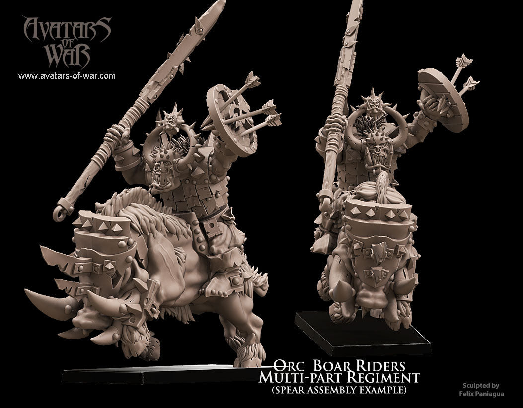Orc Boar Rider Multi-Part Regiment