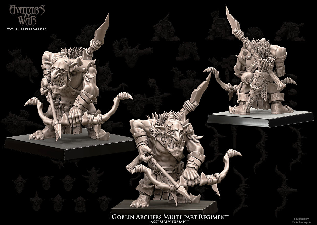 Goblin Archers Multi-Part Regiment
