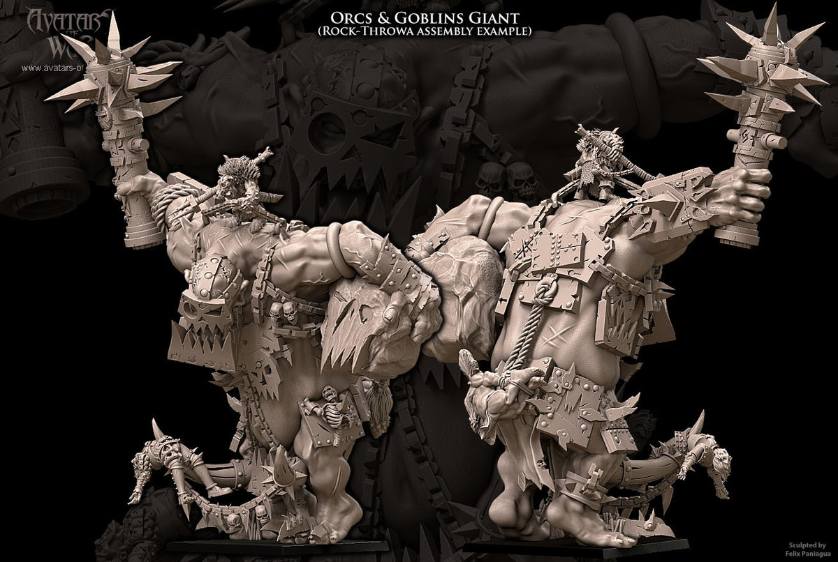 Orc Giant Rock-Throwa