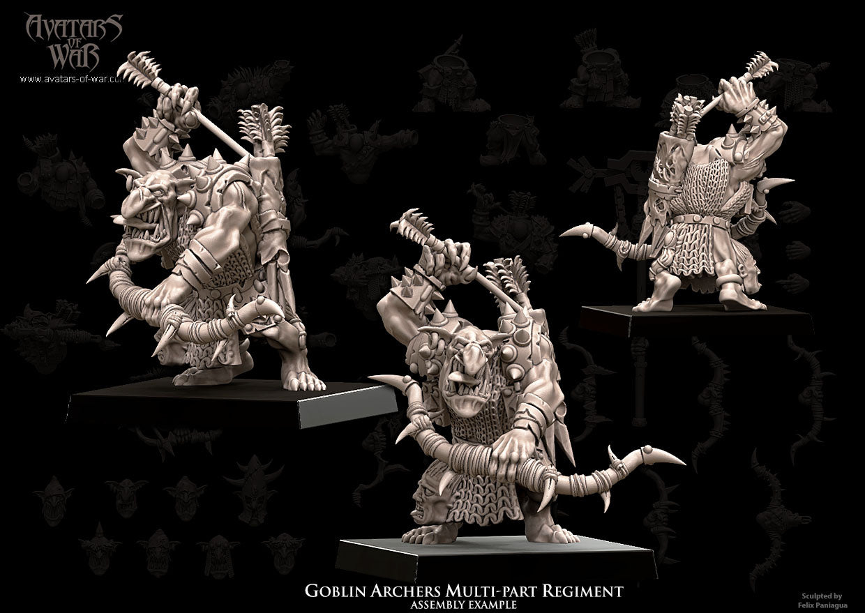 Goblin Archers Multi-Part Regiment