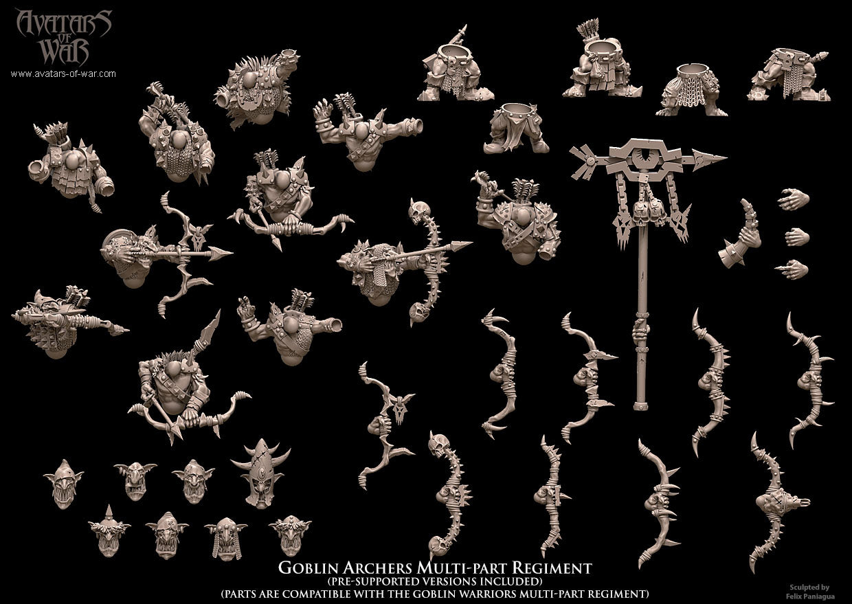 Goblin Archers Multi-Part Regiment