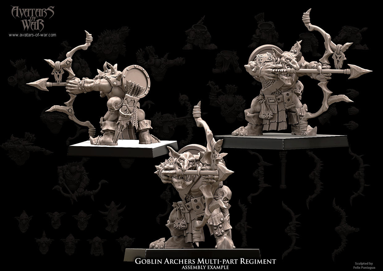 Goblin Archers Multi-Part Regiment