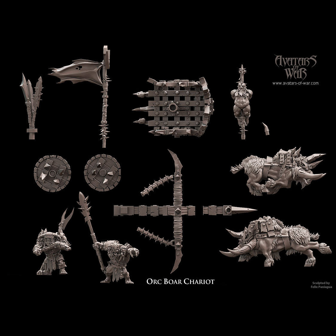 Orc Boar Chariot