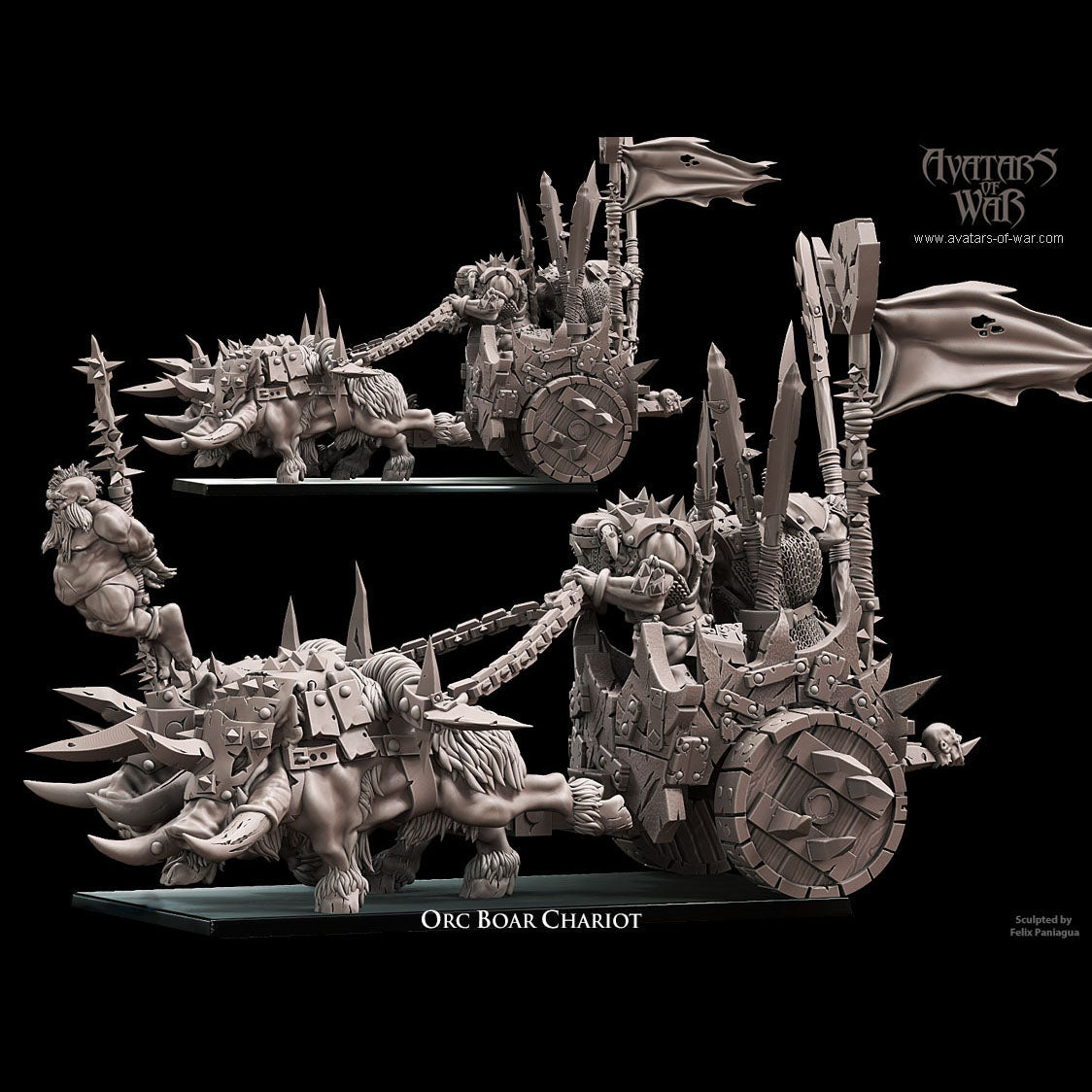Orc Boar Chariot