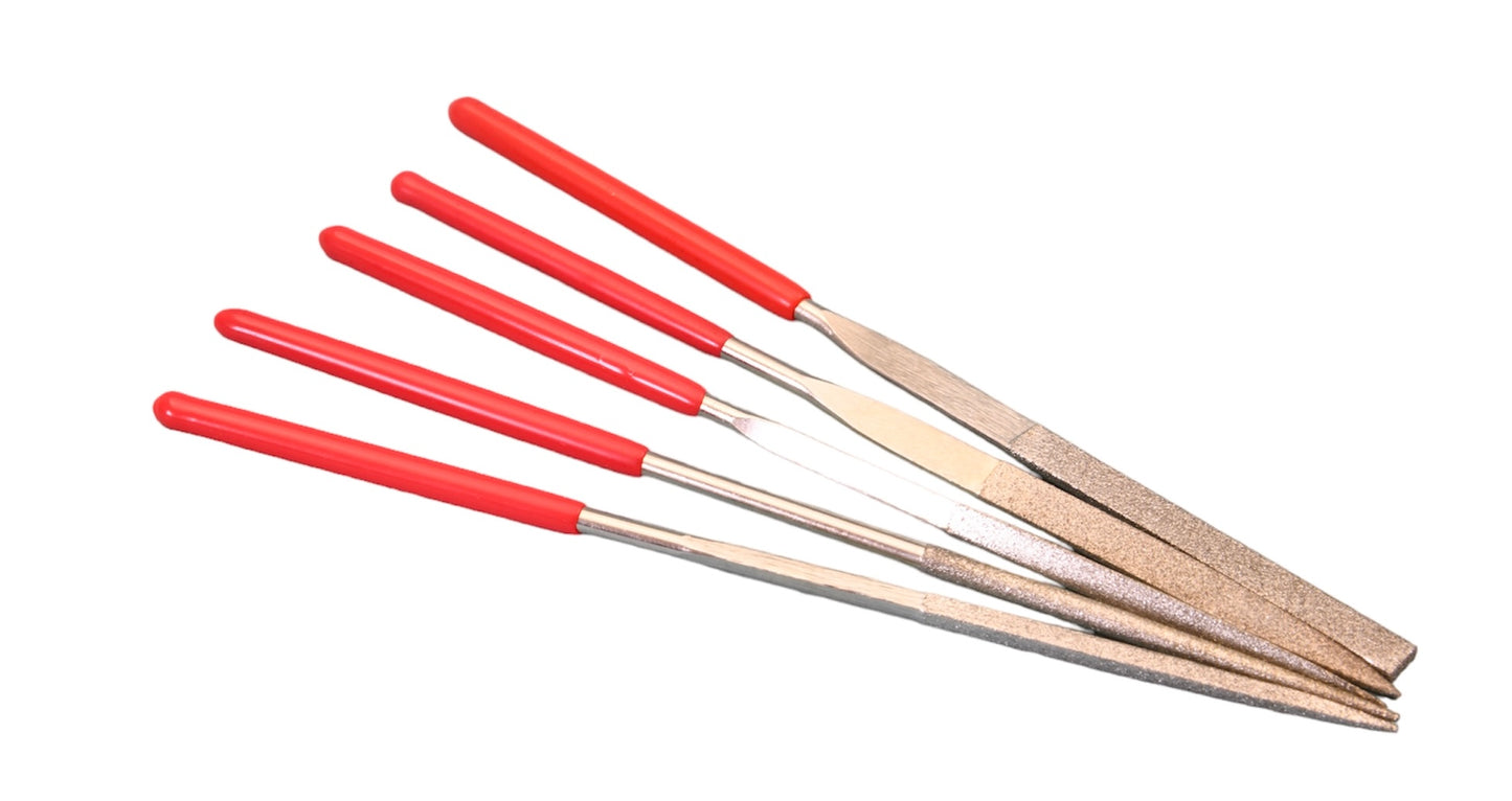 Expo Tools 5pc Diamond Needle File Set