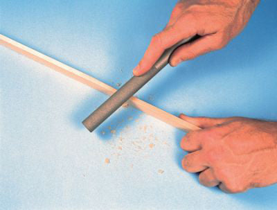 Expo Tools R204F Permagrit Radius File Fine (6mm diameter)