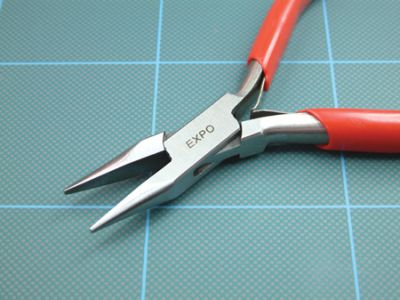 Expo Tools Snipe Nose Pliers (Smooth Jaws)