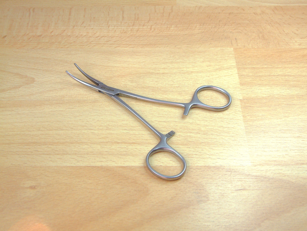 Expo Tools Curved Forceps (140mm)