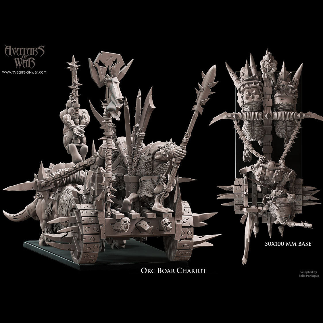 Orc Boar Chariot