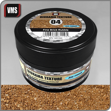 VMS Diorama Texture No. 4 Fine Brick Rubble (100ml)