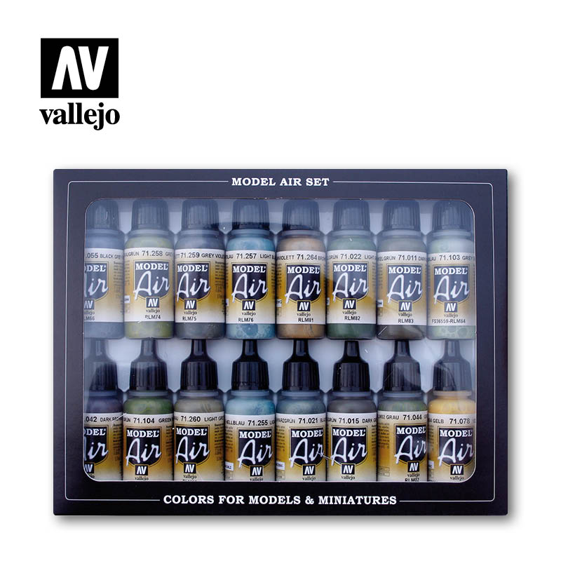 Vallejo Model Air RLM Colours Set
