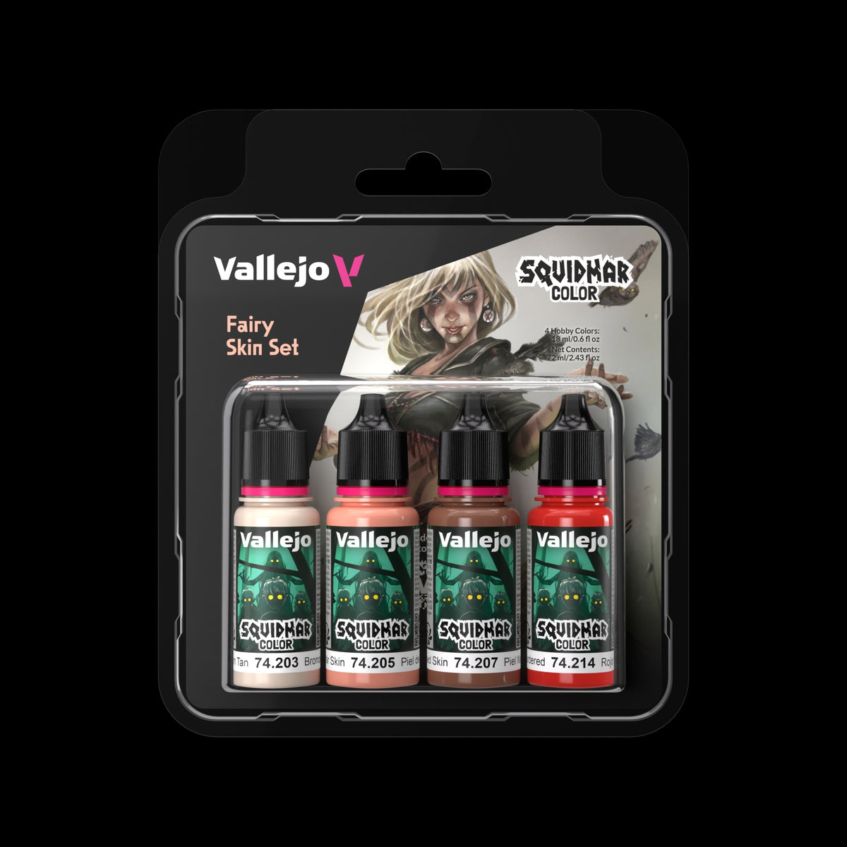 Vallejo Squidmar Color Fairy Skin Set