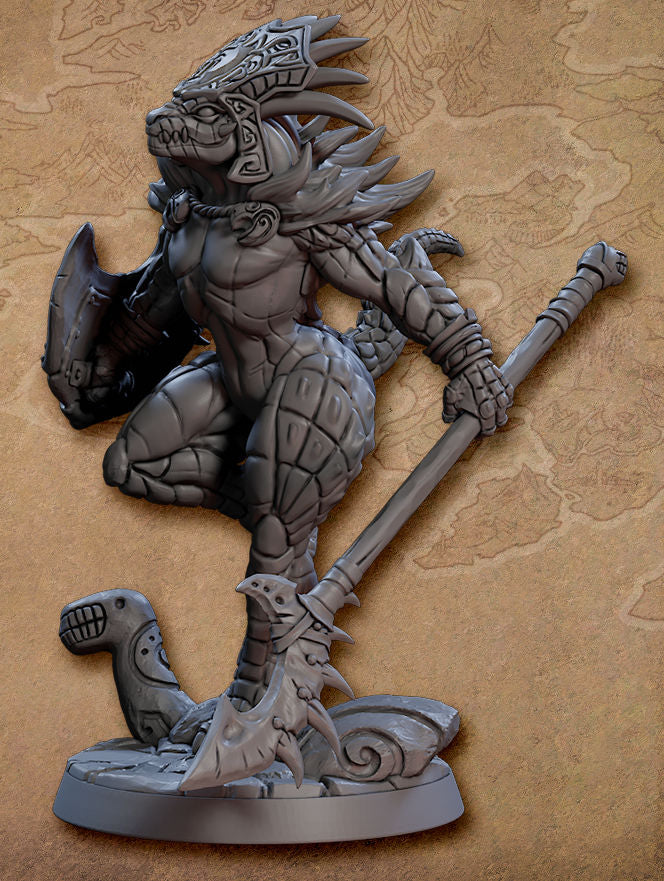 Skaala, Lizard Beauty with scenic base