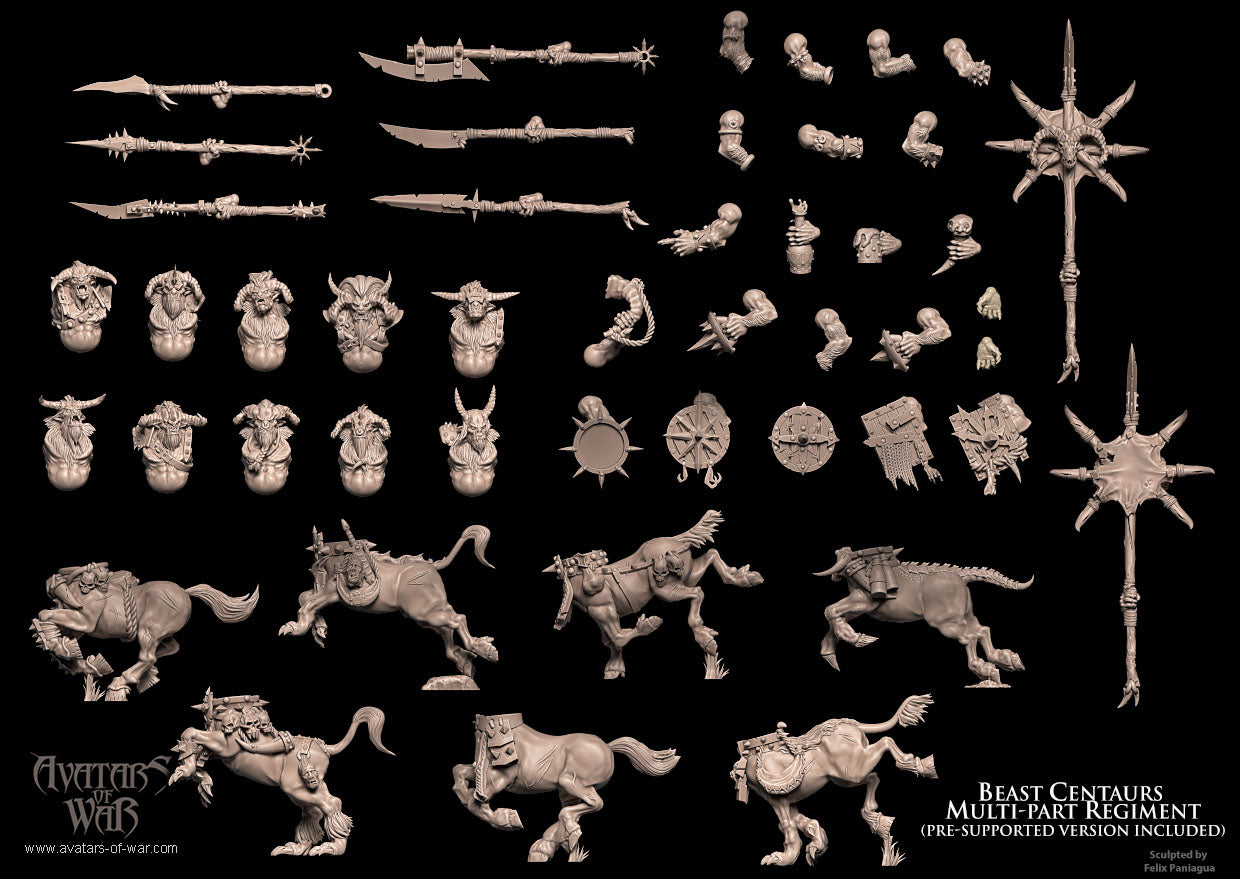 Beast Centaur Multi-Part Regiment