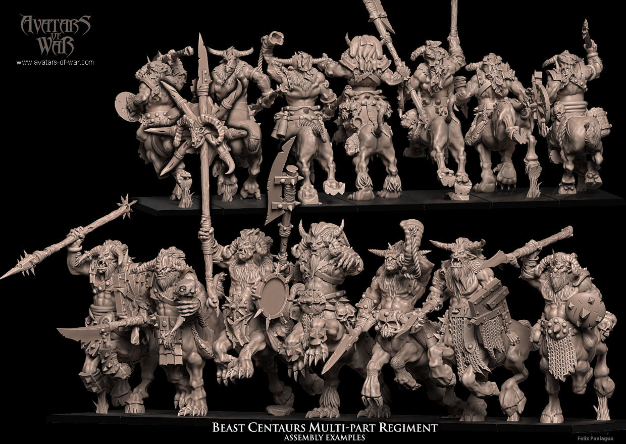 Beast Centaur Multi-Part Regiment