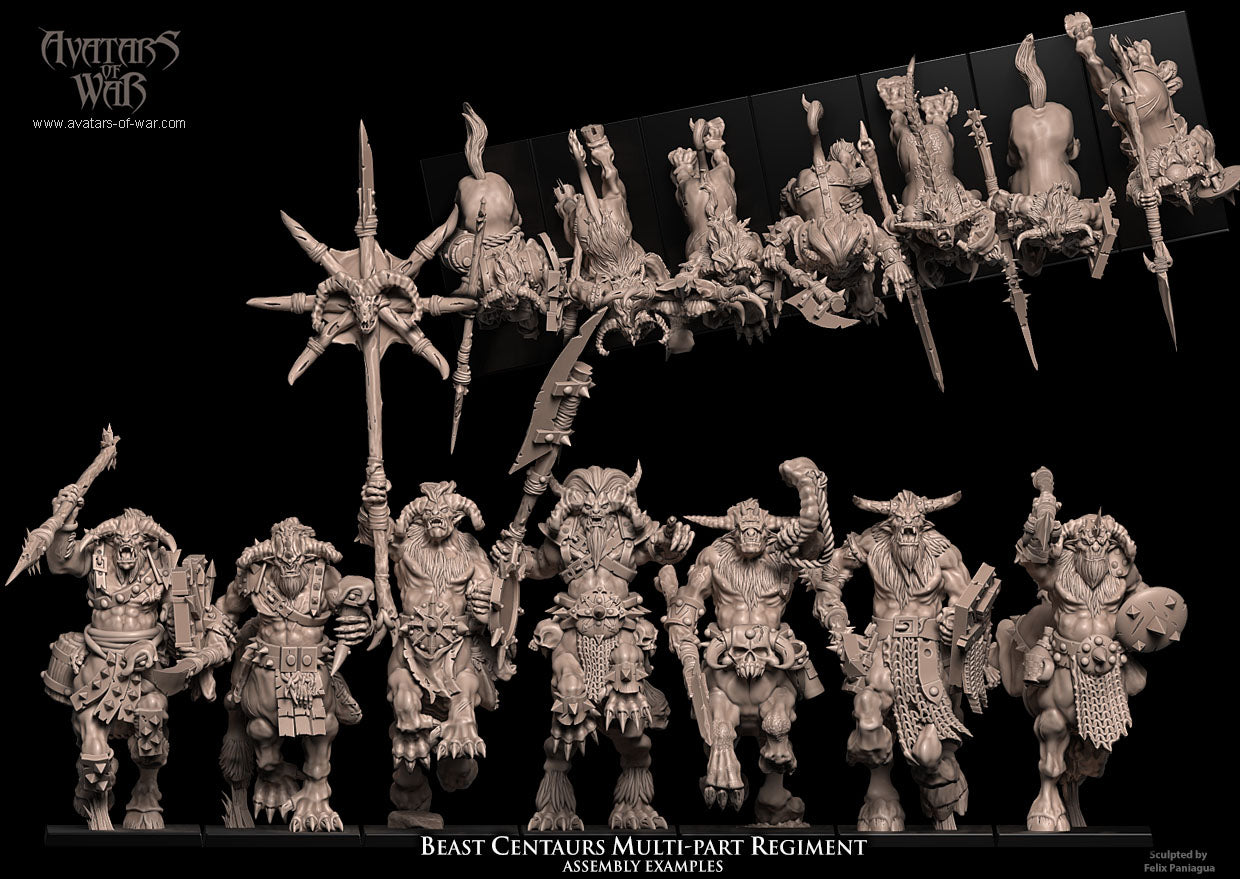 Beast Centaur Multi-Part Regiment