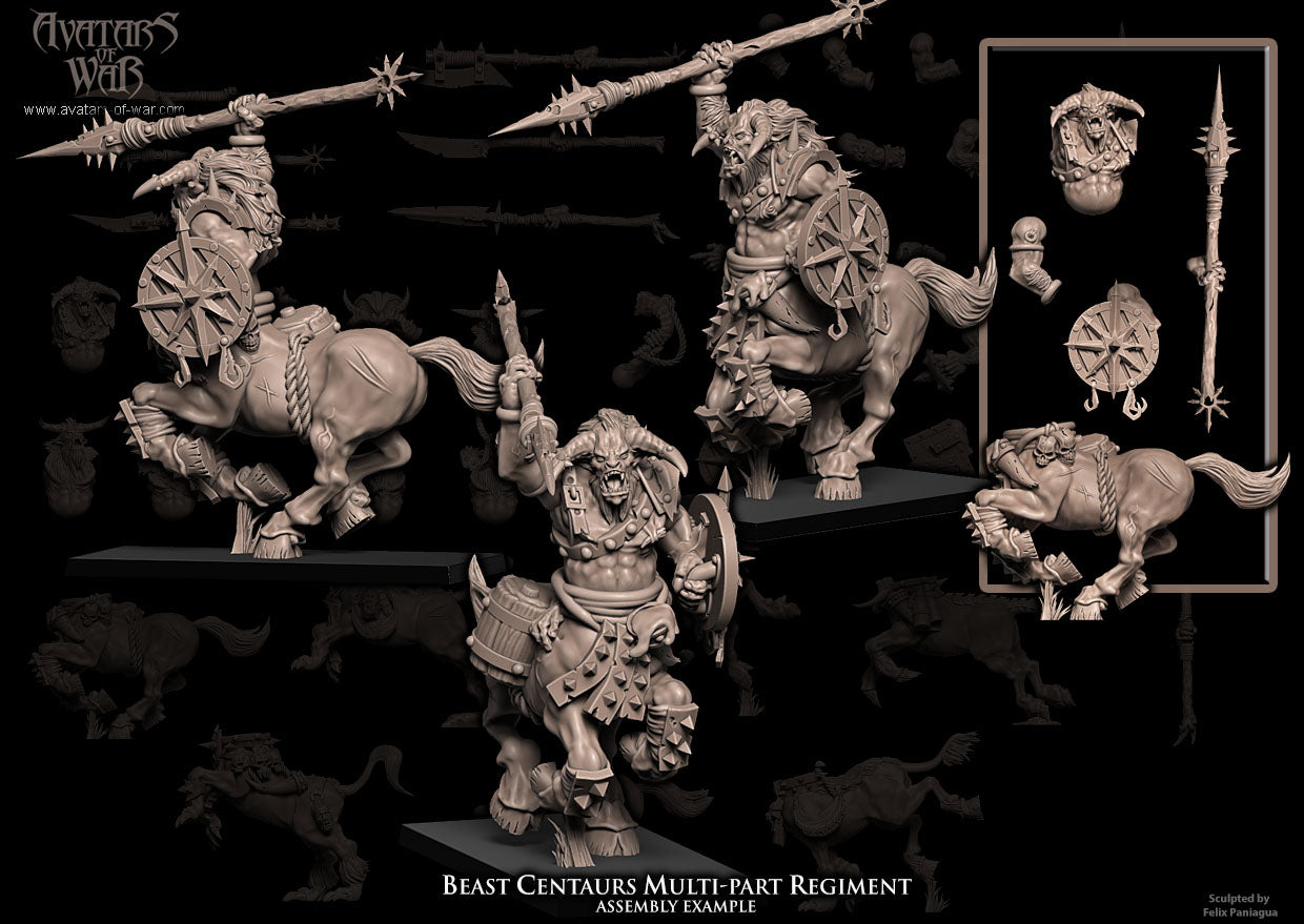 Beast Centaur Multi-Part Regiment