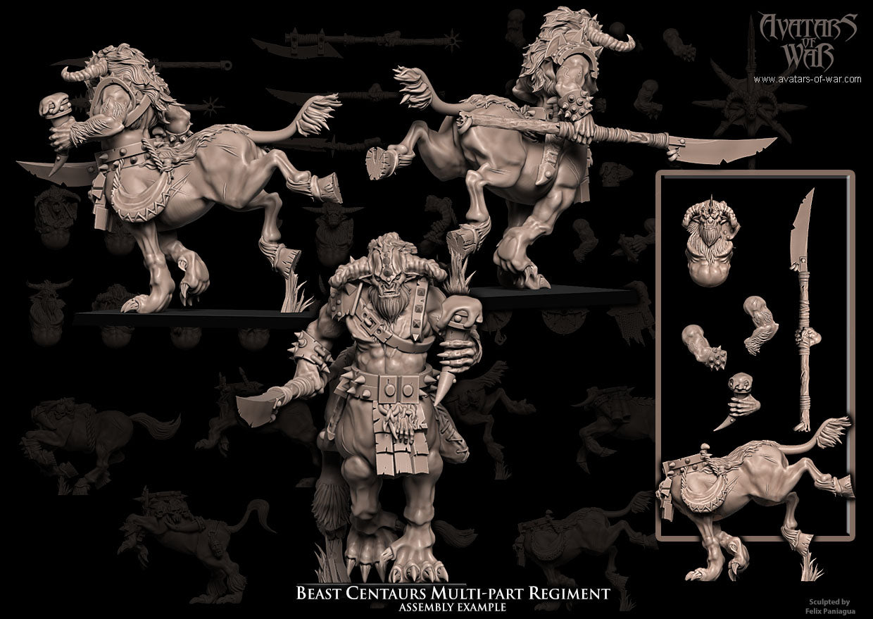 Beast Centaur Multi-Part Regiment