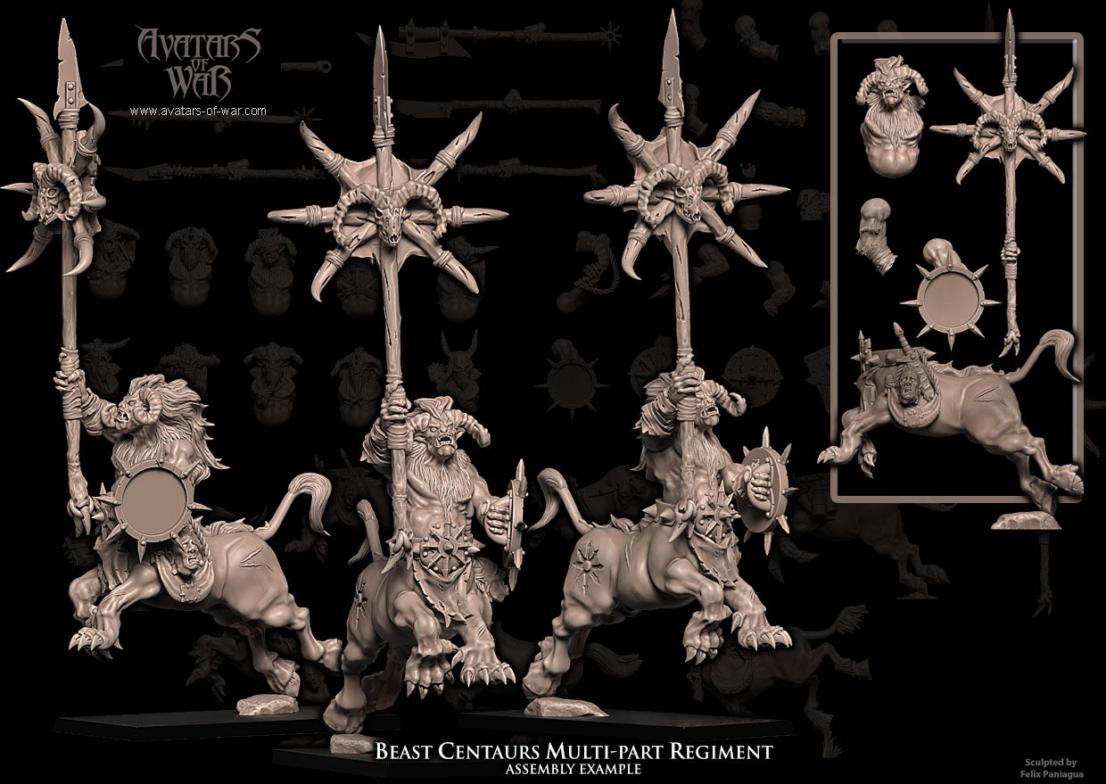 Beast Centaur Multi-Part Regiment