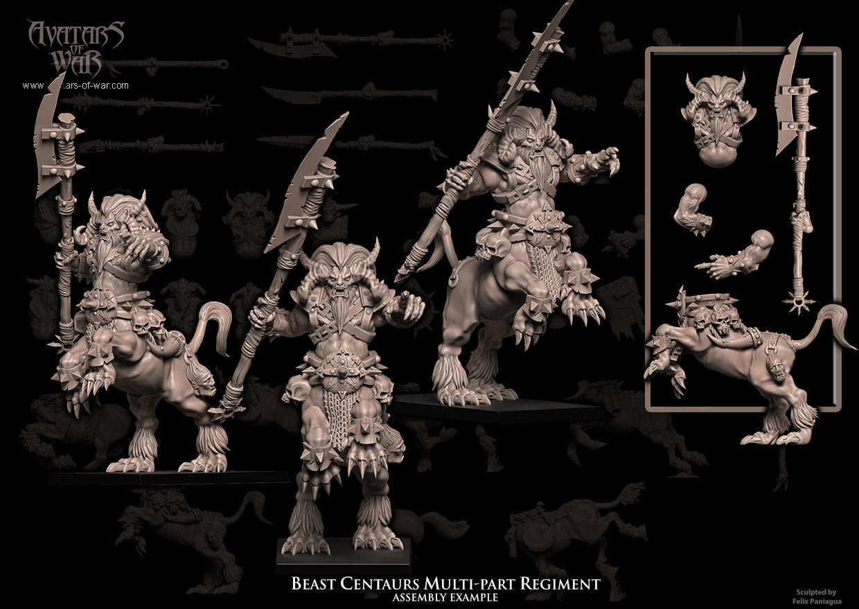 Beast Centaur Multi-Part Regiment
