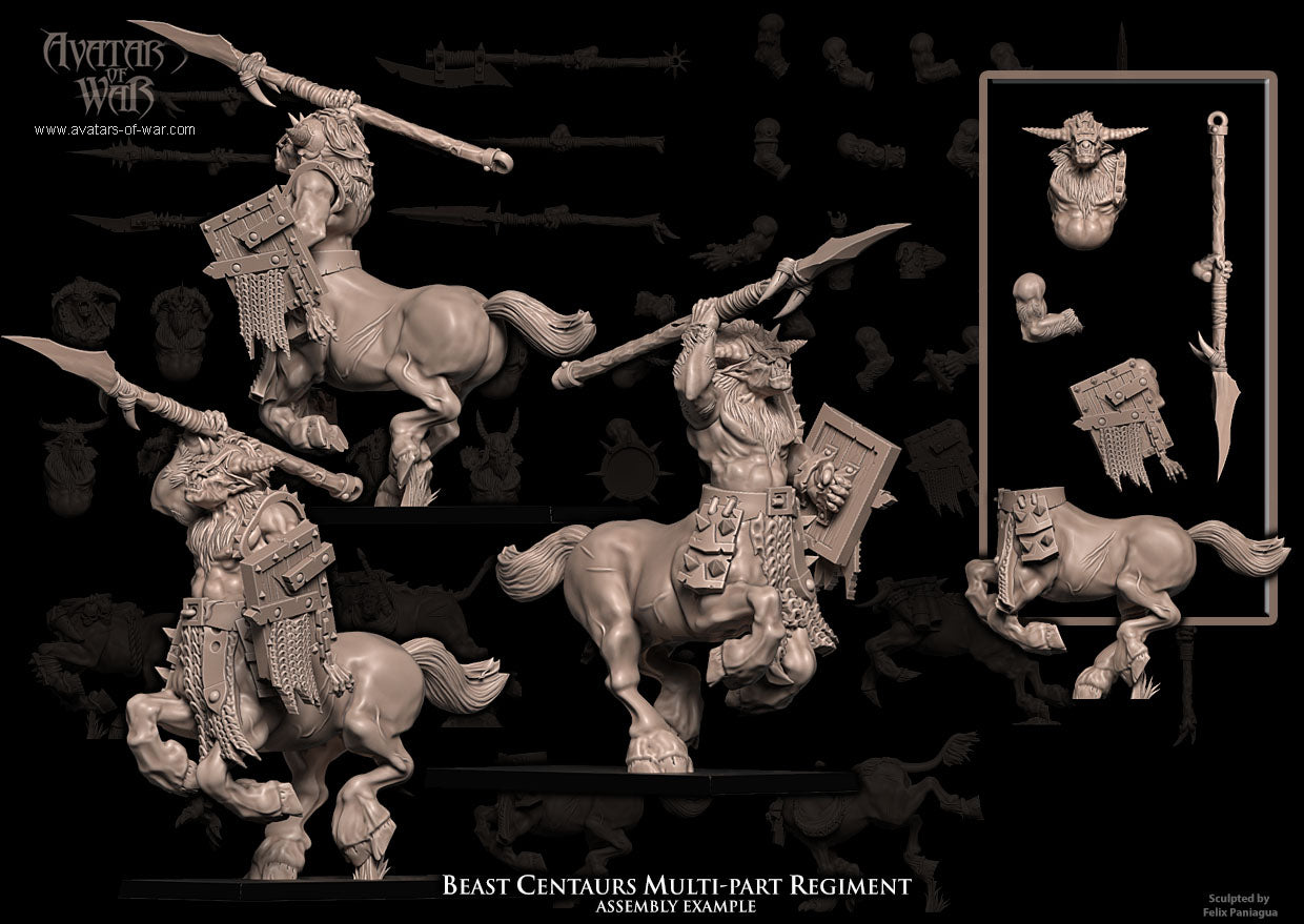 Beast Centaur Multi-Part Regiment