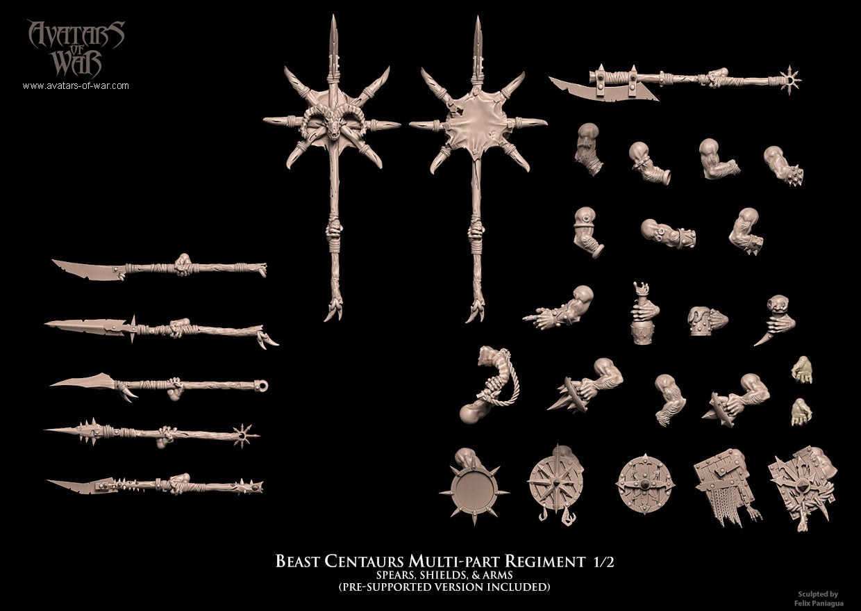 Beast Centaur Multi-Part Regiment