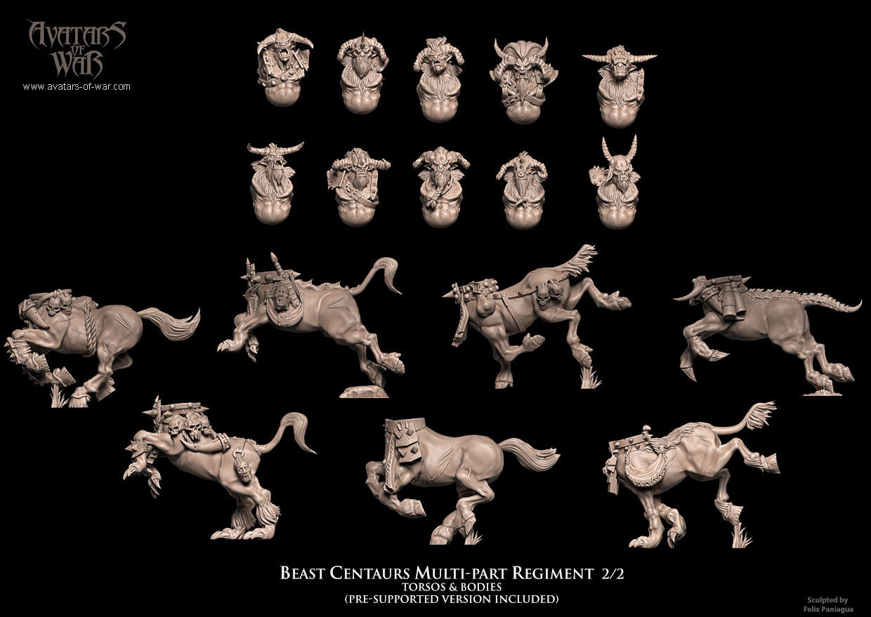 Beast Centaur Multi-Part Regiment