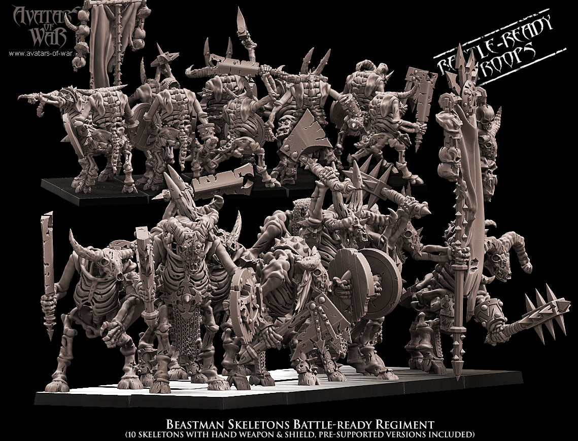 Beastman Skeletons Regiment