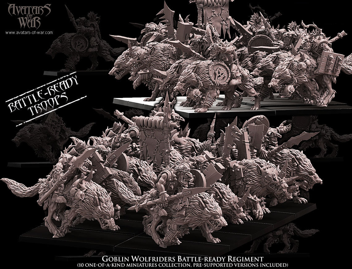 Goblin Wolf Rider Regiment