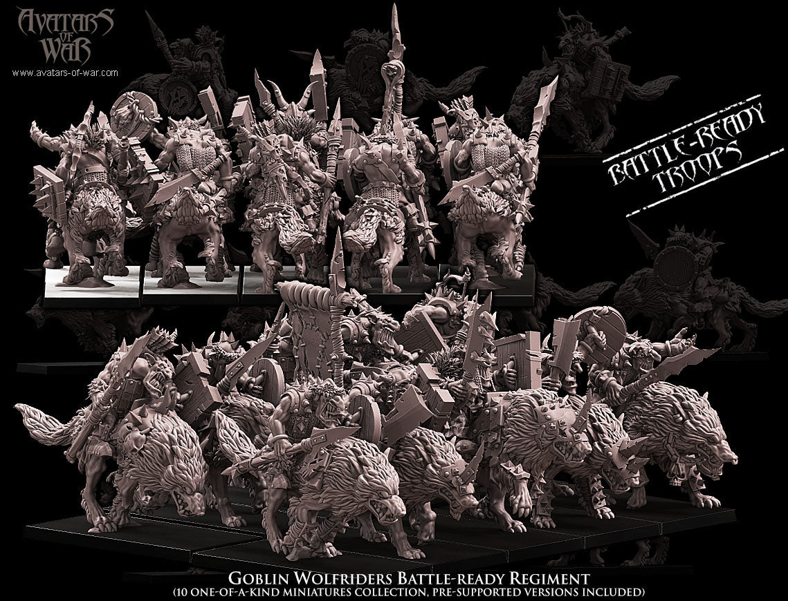 Goblin Wolf Rider Regiment