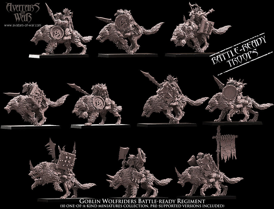 Goblin Wolf Rider Regiment