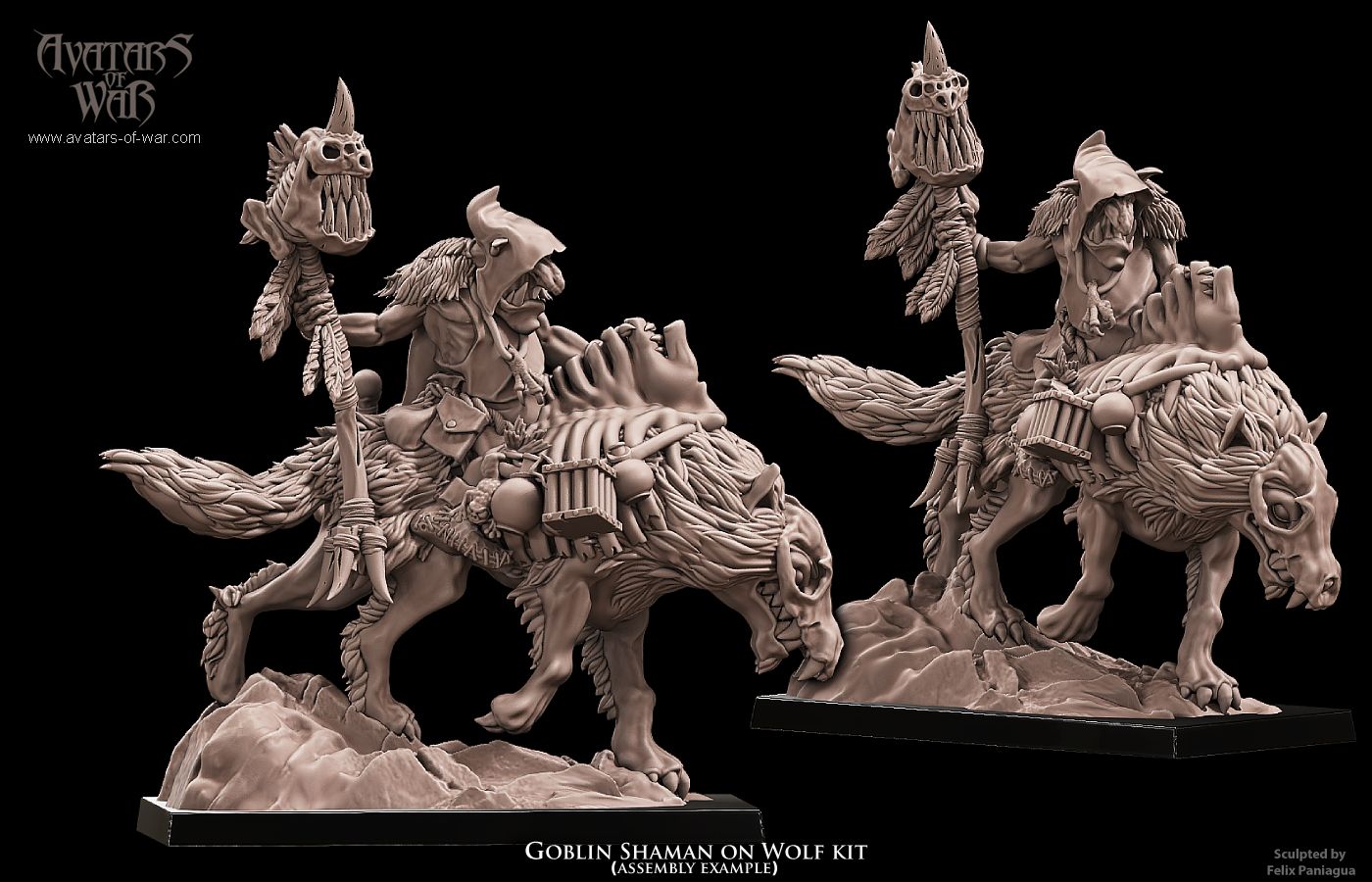 Cave Goblin Shaman on Wolf II