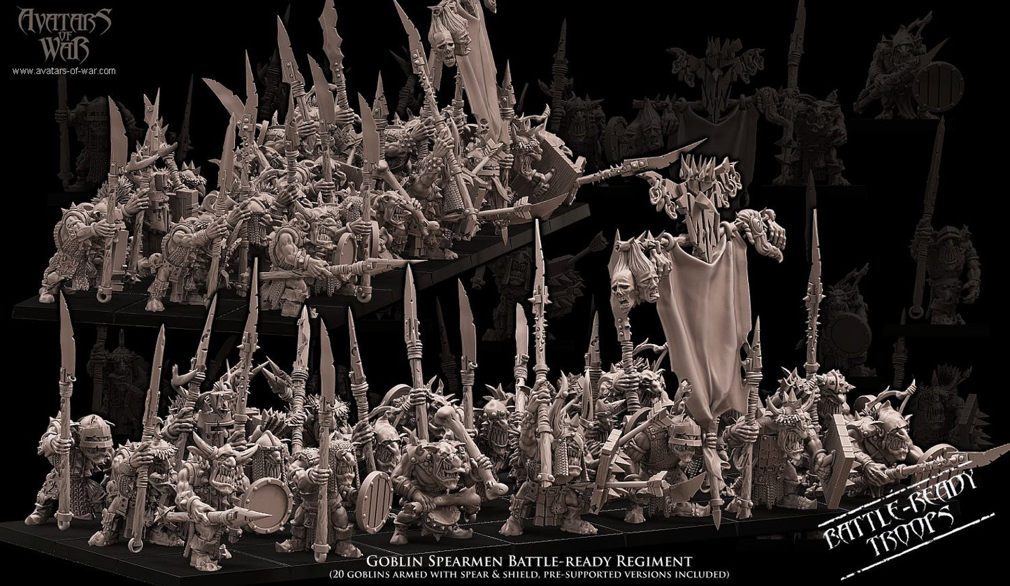 Goblins with Spears Regiment