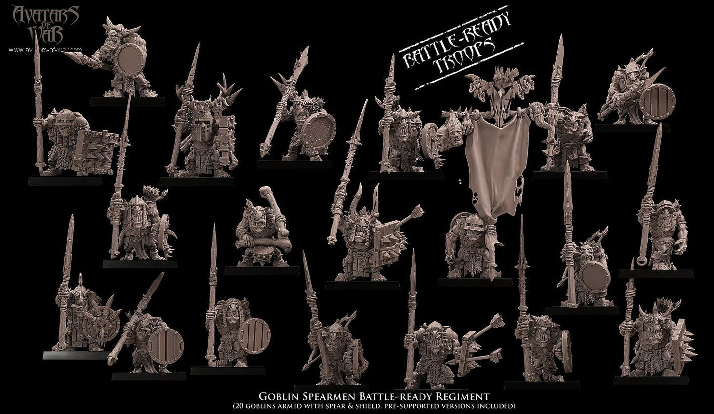 Goblins with Spears Regiment