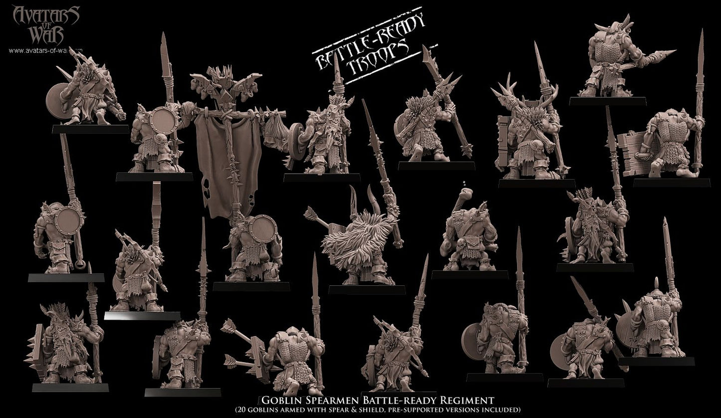Goblins with Spears Regiment