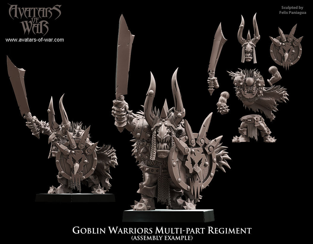 Goblin Warriors Multi-Part Regiment