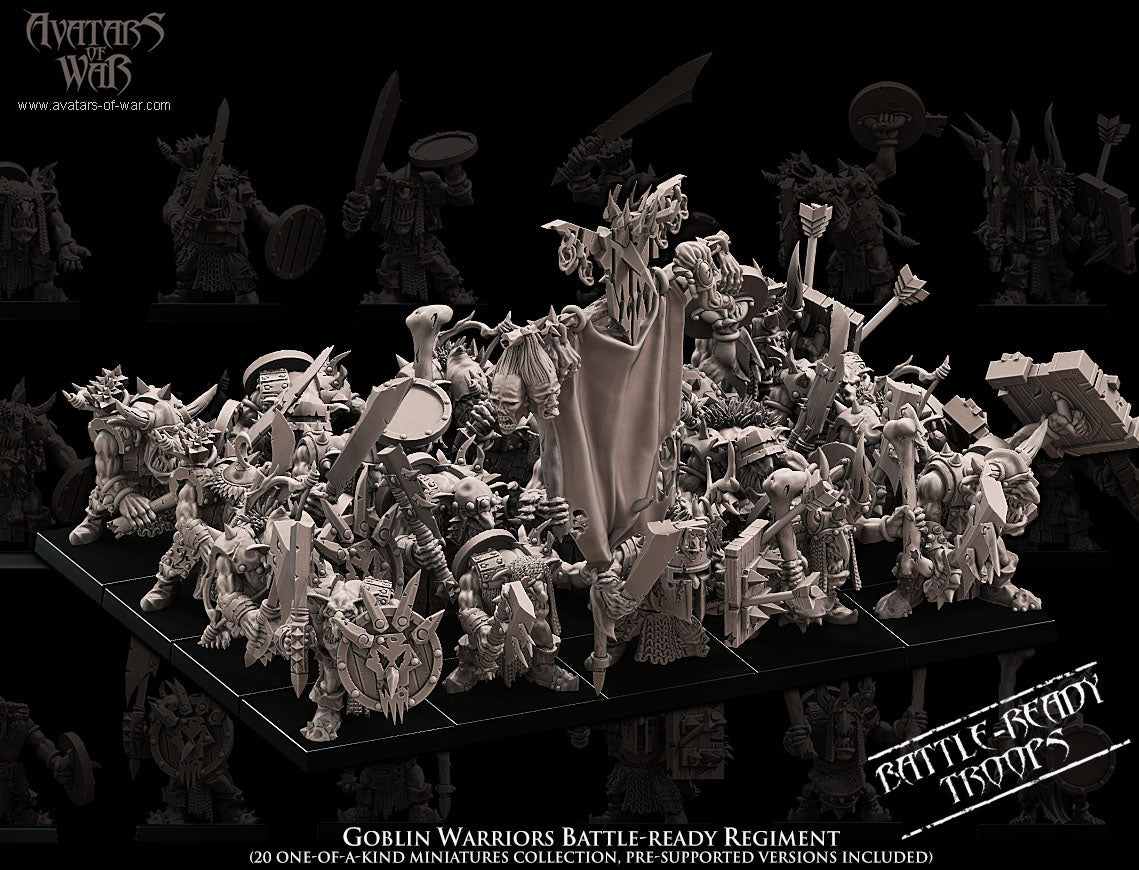 Goblins with Cleavers Regiment