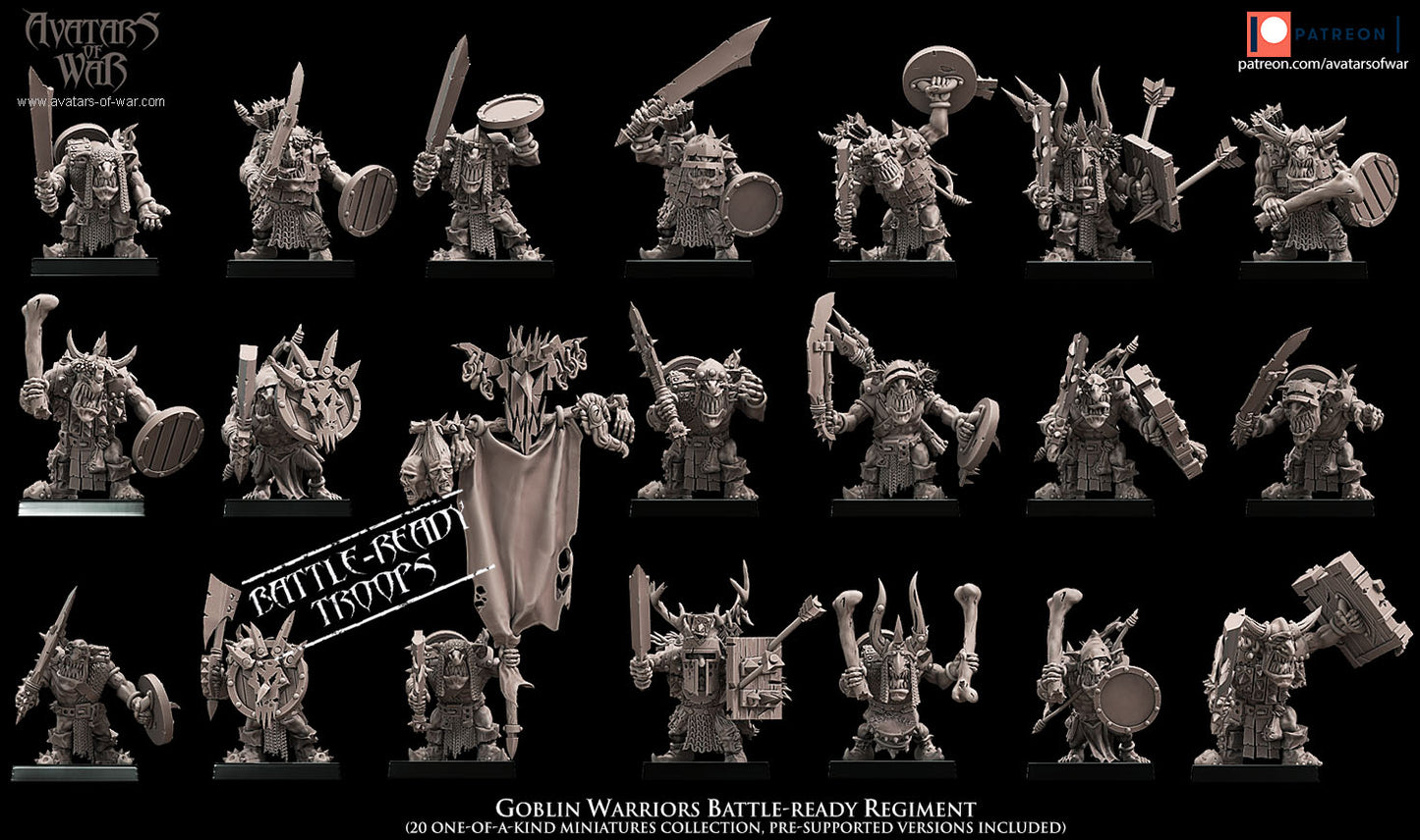 Goblins with Cleavers Regiment